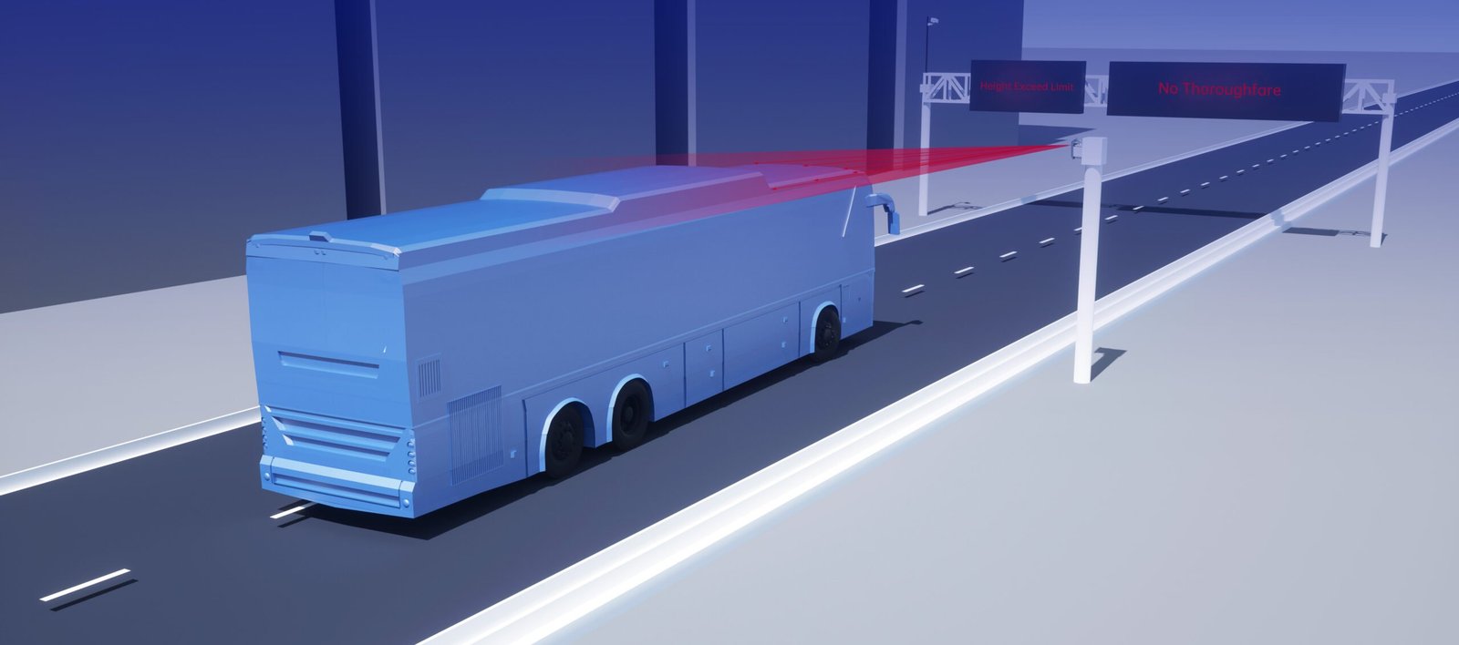 Lidar has limitations on height and width.