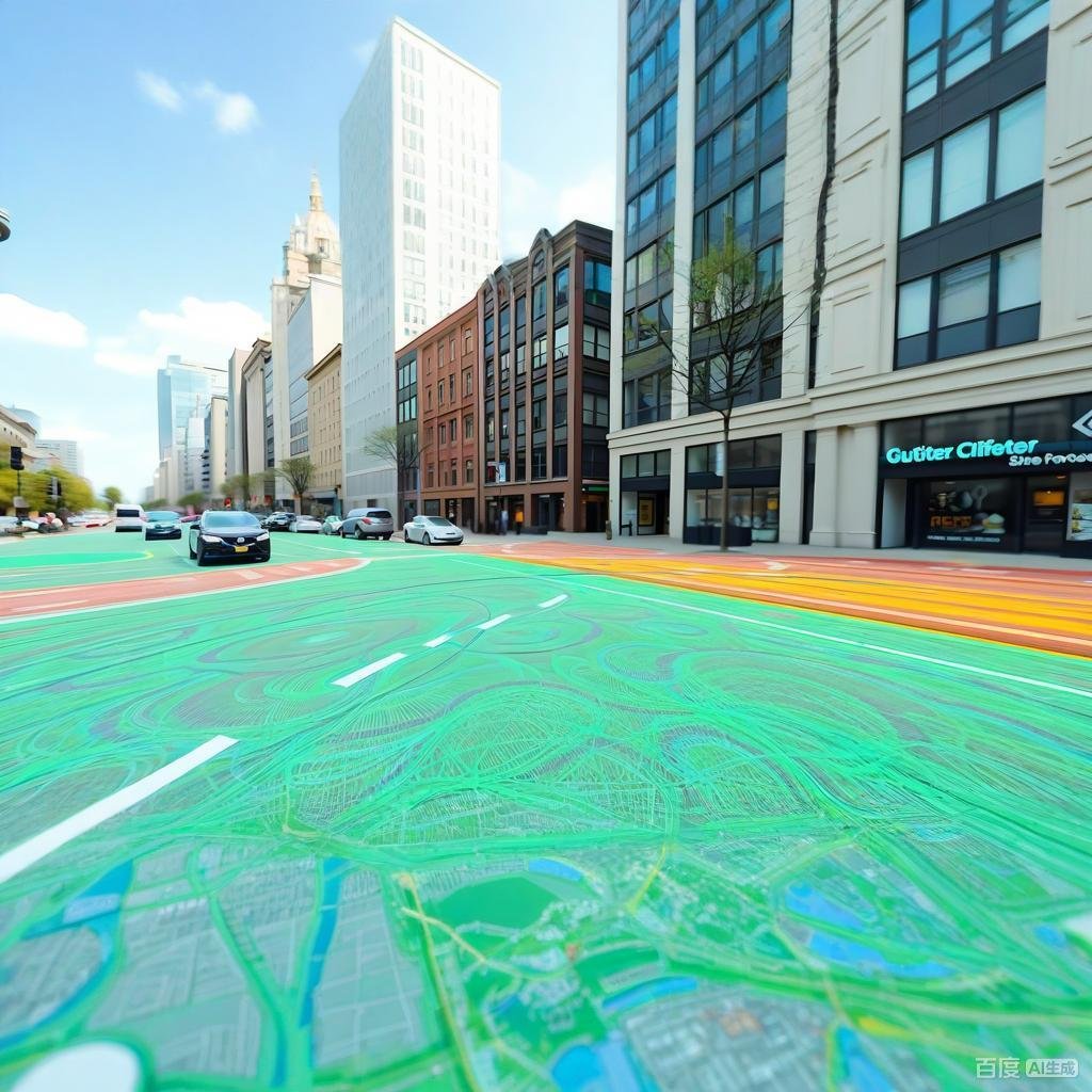 LiDAR on road visualization