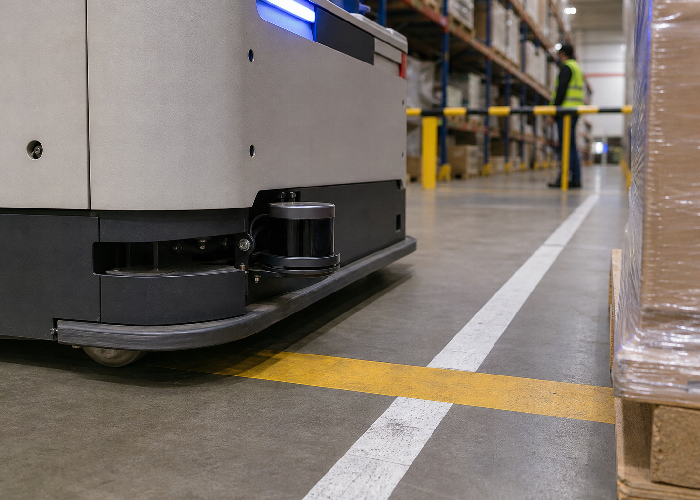 How 2D LiDAR Enables AGV Navigation and Safety Zones article image 2 2D LiDAR for AGV navigation field application image 2
