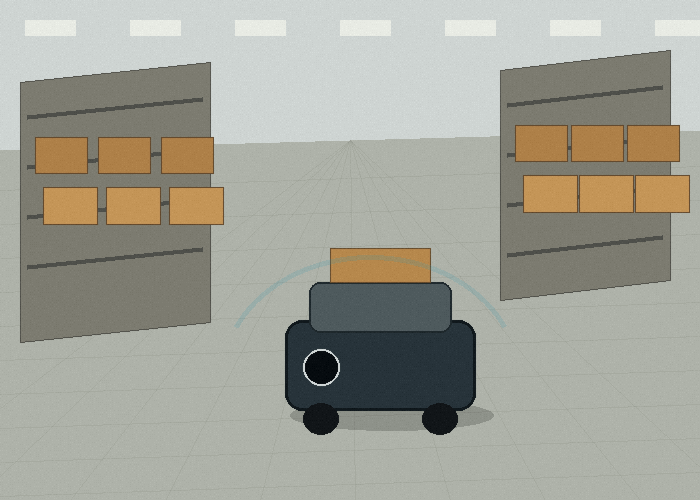 2D LiDAR sensor practical application scene 1
