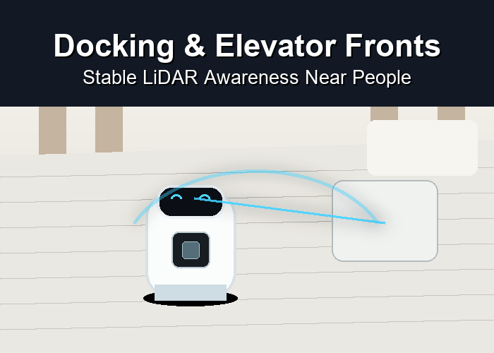 2D LiDAR Sensor for Service Robot Navigation: Smooth Movement in Complex Spaces poster style image 3