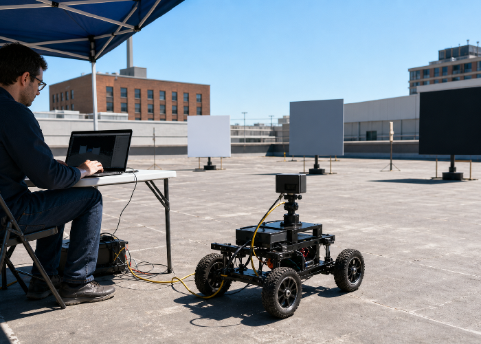 Flash LiDAR Performance in Sunlight: A Practical Test Guide article image 2 Flash LiDAR performance in sunlight field application image 2