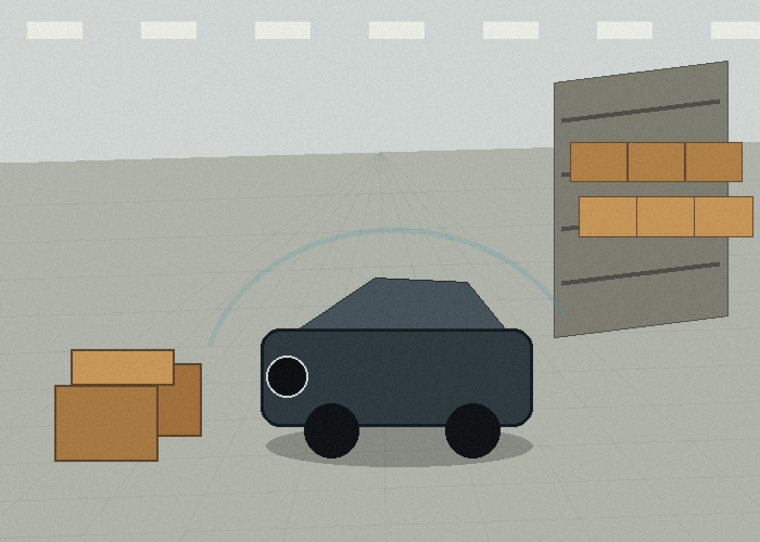 Flash LiDAR sensor practical application scene 2