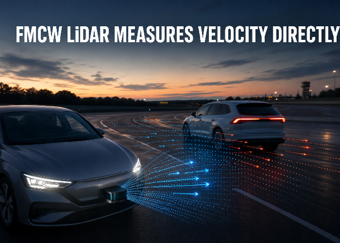 FMCW LiDAR direct velocity detection real application featured image