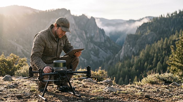 vegetation management drones
