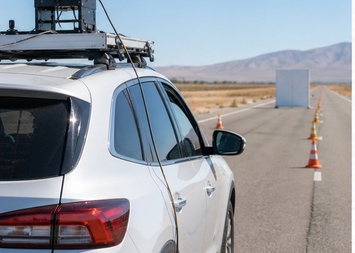 1550 nm LiDAR long-range field test in a realistic LiDAR application scene