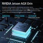 Low Speed Automatic Driving 16-CH GMSL Camera 200/275 TOPS 32GB Jetson AGX Orin Apex Dual Orin Ai Edge Computing