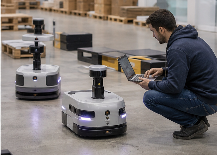 robotic LiDAR navigation validation scene 3