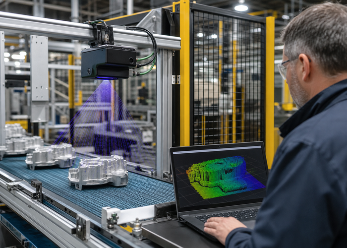 3D LiDAR profiling field application scene