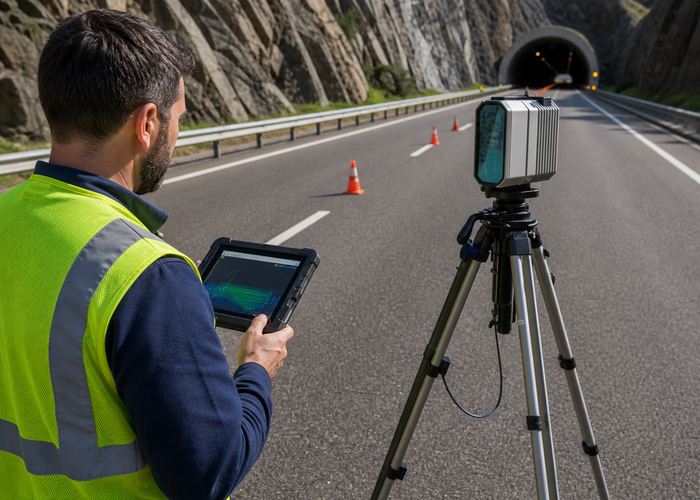 3D LiDAR profiling validation scene 2