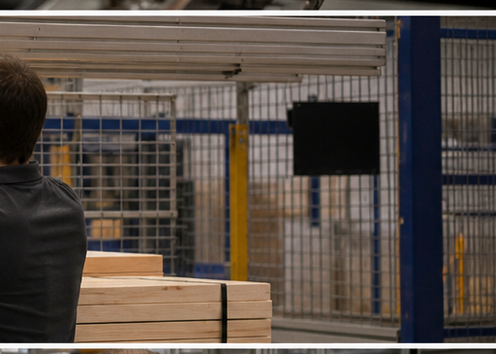 3D LiDAR profiling production line validation scene 3