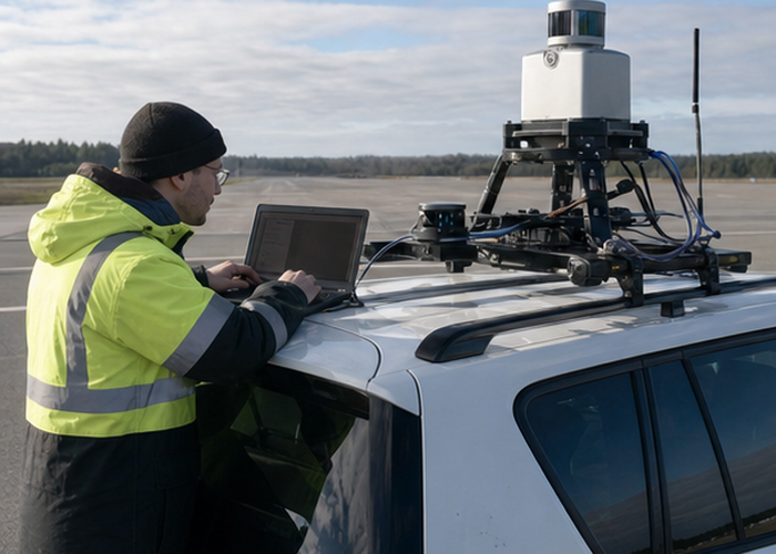 3D LiDAR range testing in a realistic LiDAR application scene