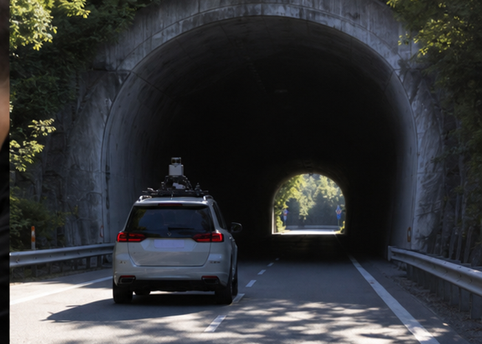3D LiDAR range testing validation scene 3