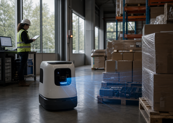 3D LiDAR for Warehouse Pallet Detection and Inventory Counting article image 3 3D LiDAR pallet detection practical field validation scene 3