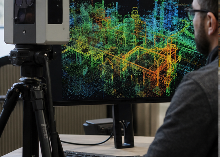 3D point cloud processing pipeline in a realistic LiDAR application scene