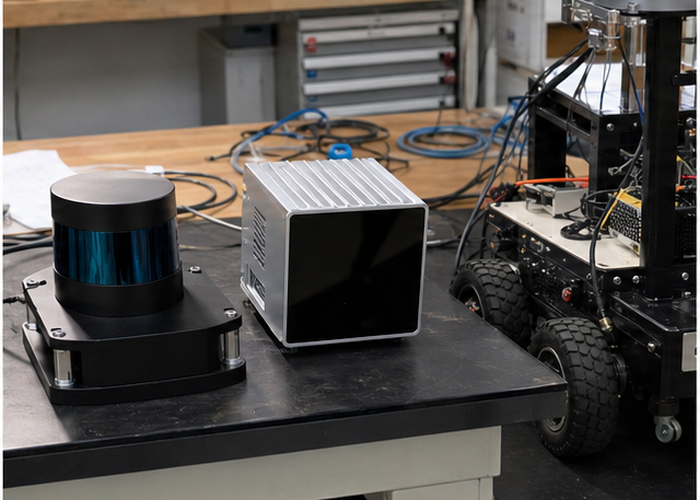 4D LiDAR and 3D LiDAR field comparison validation scene 2