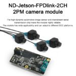 ND-Jetson-FPDlink-2CH Hot Sale New Product Board Carrier 4.0 Gbps 50 Mbps Support Nvidia Jetson AGX Orin/Xavier Module
