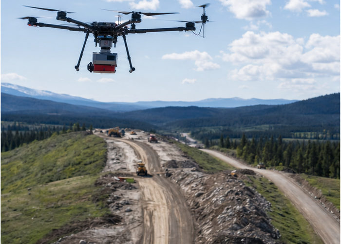 aerial mapping LiDAR UAV survey validation scene 2