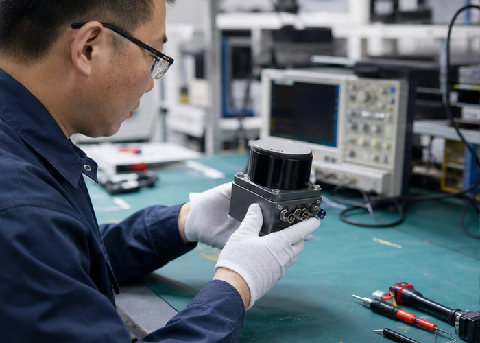 LiDAR supplier qualification testing in a realistic LiDAR application scene