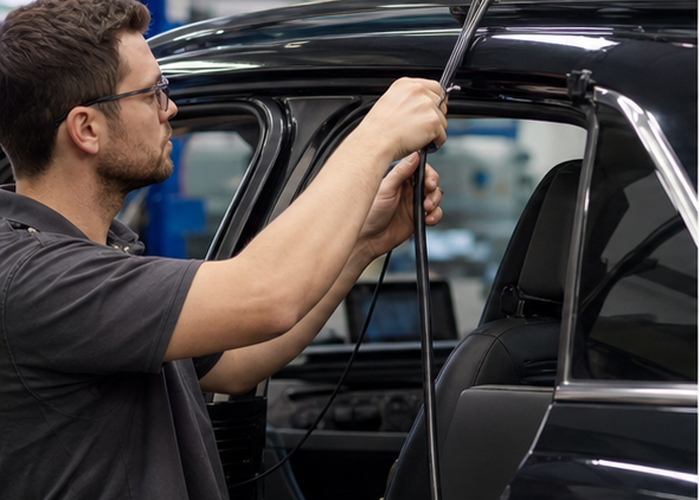 automotive LiDAR connector and wiring validation in a realistic LiDAR application scene
