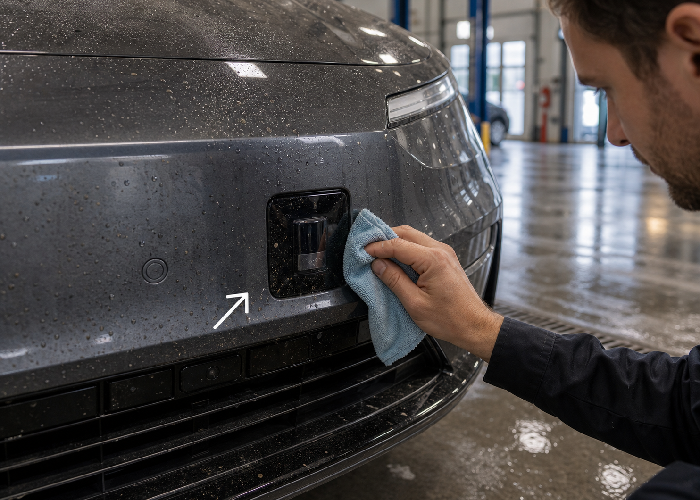 automotive LiDAR sensor cleaning real application featured image