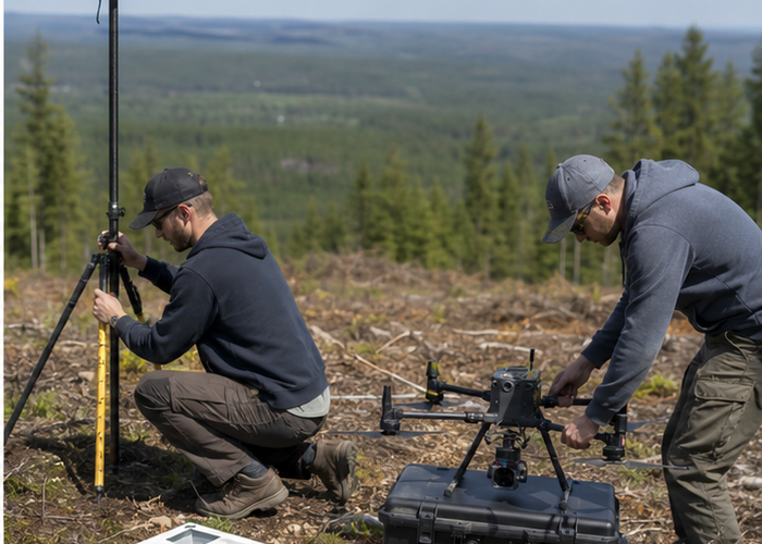 UAV LiDAR aerial mapping validation scene 3