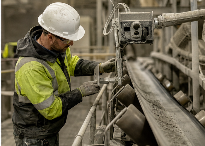 conveyor LiDAR calibration validation scene 3