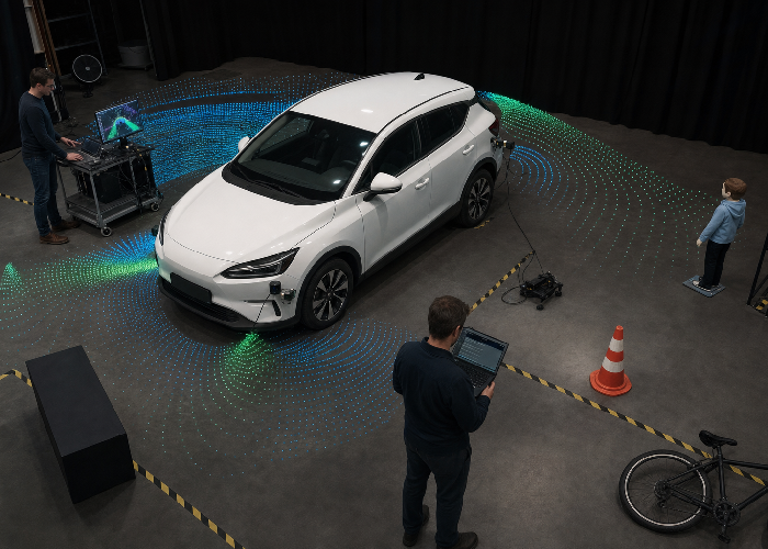 Flash LiDAR for near-field automotive perception field application image 2