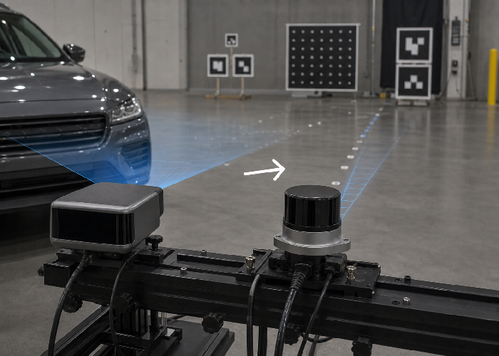 Flash LiDAR vs scanning LiDAR real application scene