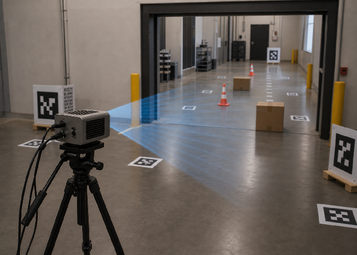 Flash LiDAR vs Scanning LiDAR: Architecture, Pros and Cons inline application image 2 Flash LiDAR vs scanning LiDAR practical field scene 2