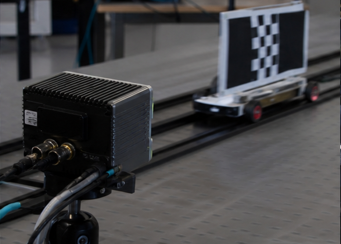 FMCW LiDAR velocity test validation scene 2