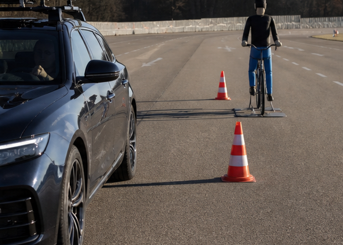FMCW LiDAR velocity test validation scene 3