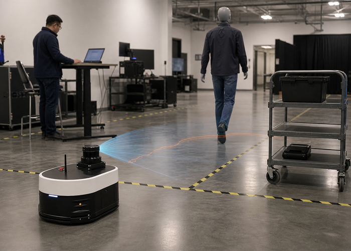 FMCW LiDAR moving obstacle tracking practical field validation scene 3