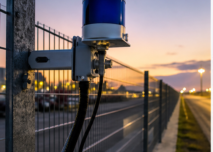 LiDAR intrusion detection perimeter setup in a realistic LiDAR application scene