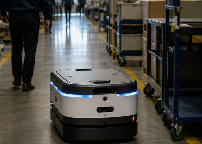 LiDAR robotics integration validation scene 2