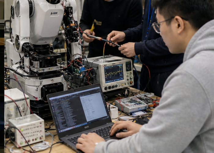 LiDAR robotics integration validation scene 3