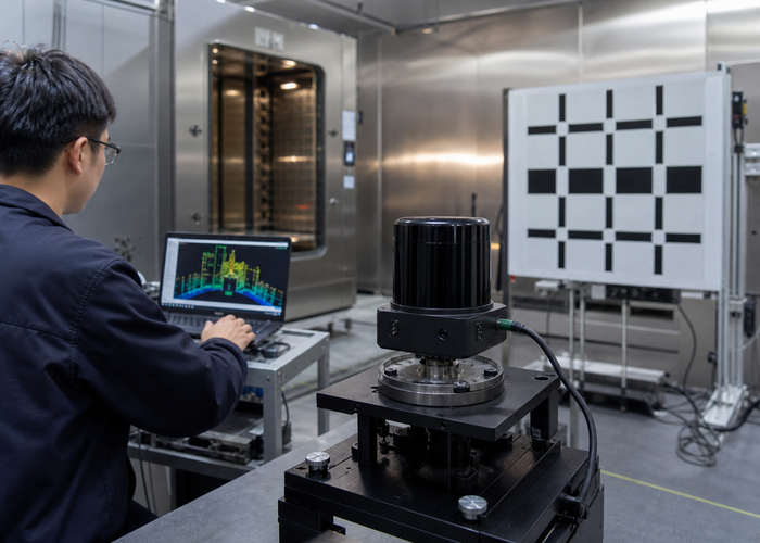 LiDAR sensor manufacturers validation scene 2