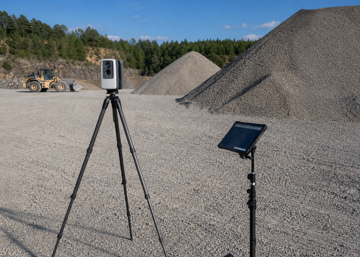 LiDAR volume measurement field application scene