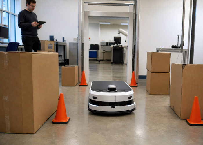 obstacle avoidance LiDAR validation scene 2