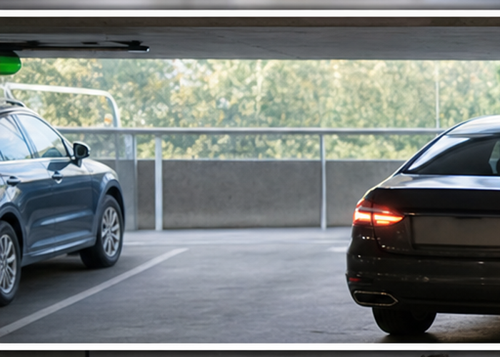 parking occupancy LiDAR in a realistic LiDAR application scene