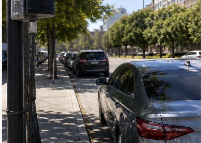 parking sensors LiDAR occupancy detection validation scene 2
