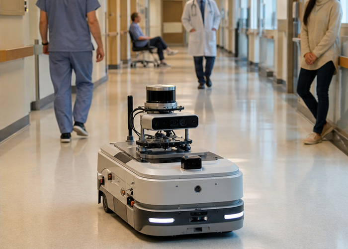 robot LiDAR sensor fusion validation scene 3