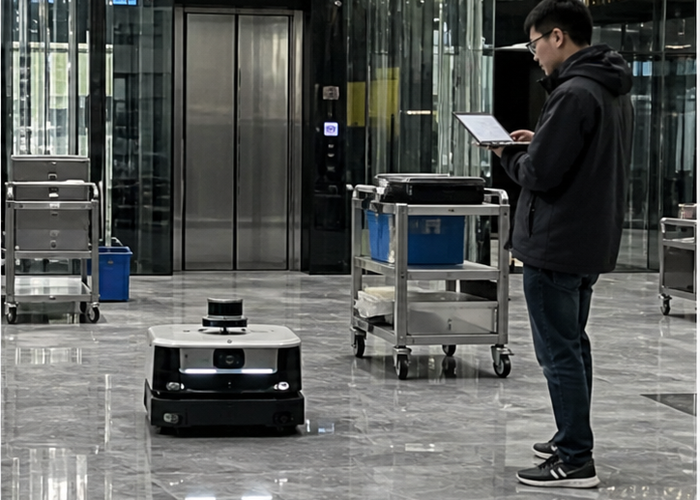 robotic LiDAR glass-route test acceptance validation