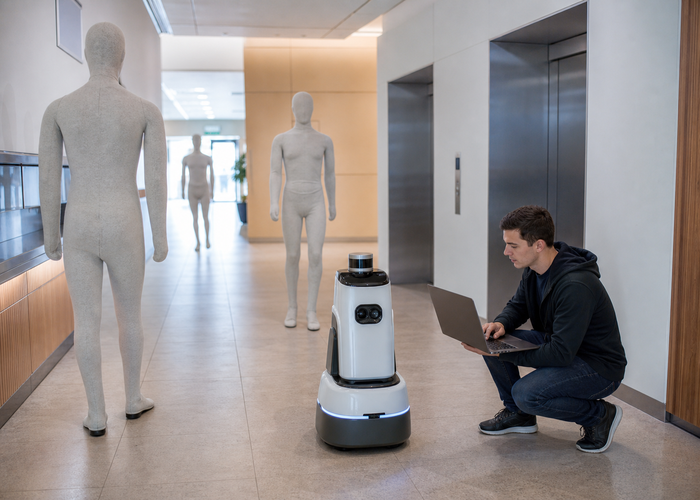 robotic LiDAR validation scene 2