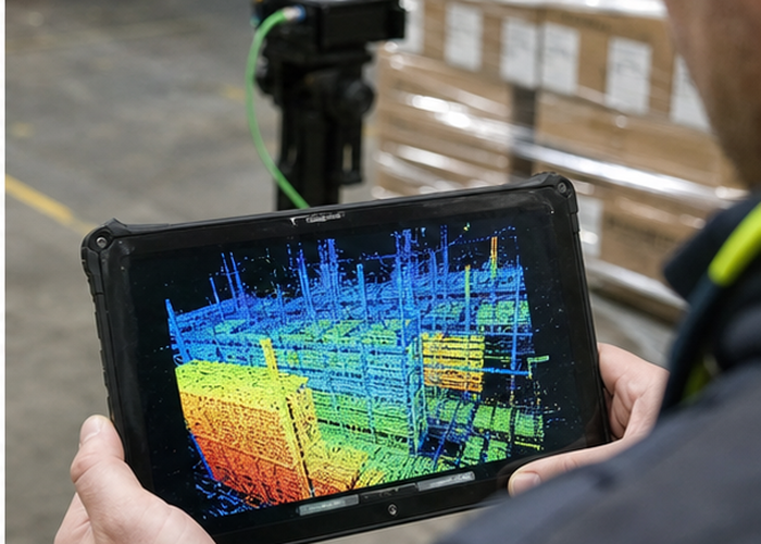warehouse LiDAR inventory counting validation scene 3