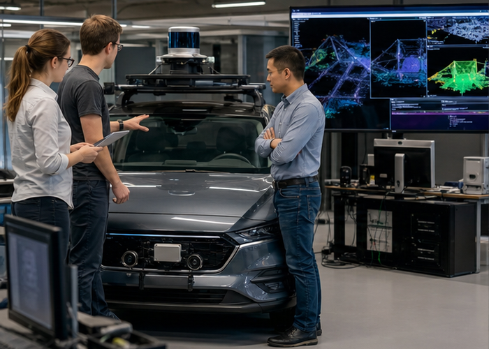 automotive LiDAR sensor validation in a realistic LiDAR application scene
