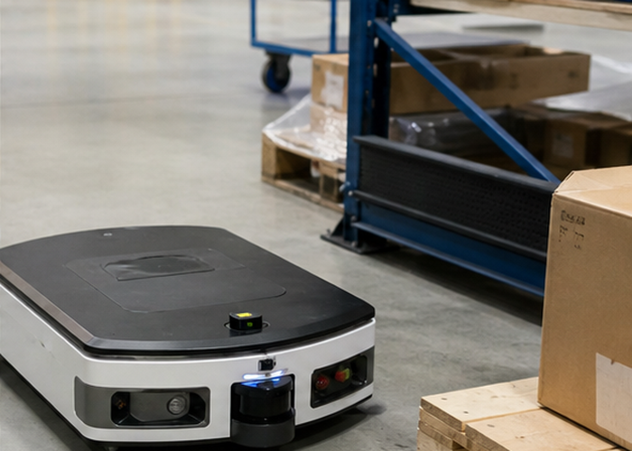 2D LiDAR mobile robot validation scene 3