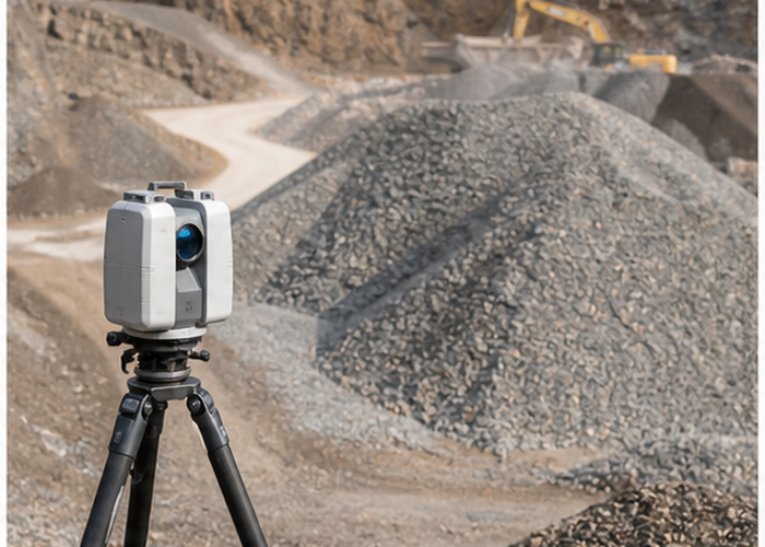 LiDAR volume measurement validation scene 2