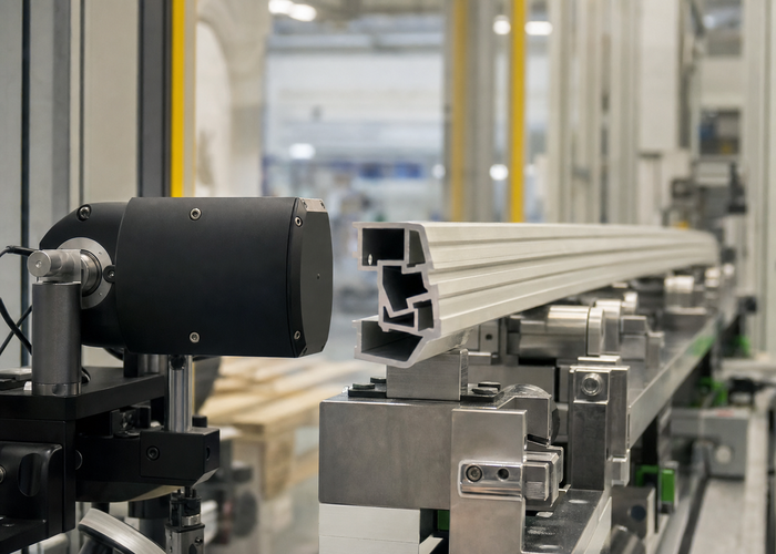 3D laser profiling of aluminum extrusions validation scene 2