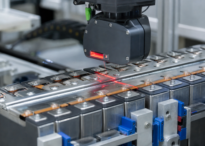 3D LiDAR profiling of battery welds in a realistic LiDAR application scene